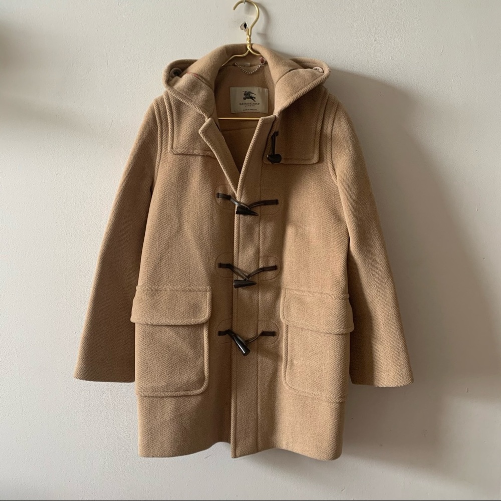 Burberry London Minstead Duffle Coat Tan 542519